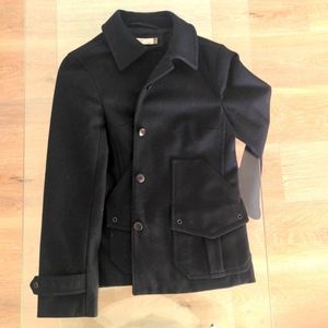 JCrew Mid Size Wool Blend Heavy PeaCoat